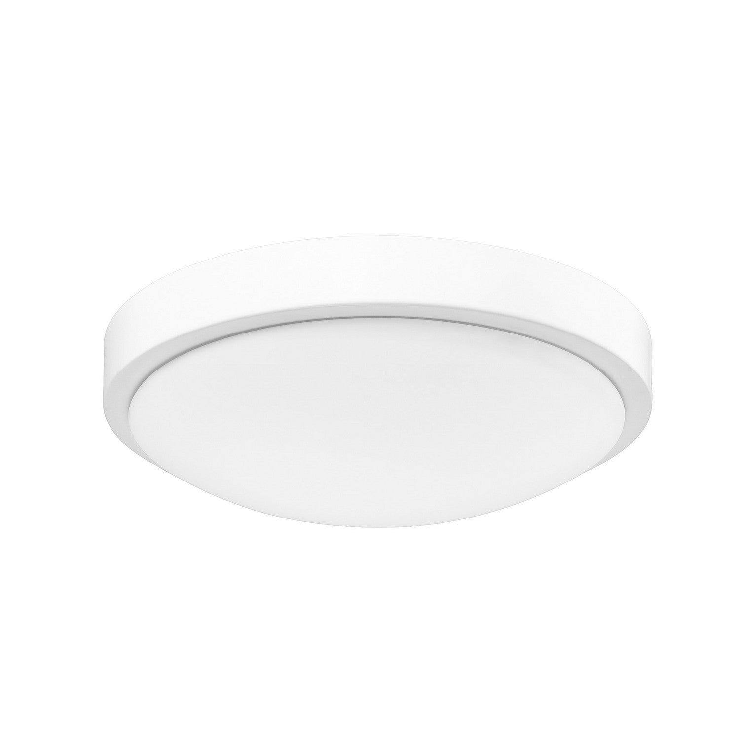 Golden - 9128-FM10 WHT-OP - LED Flush Mount - Gabi WHT - Matte White