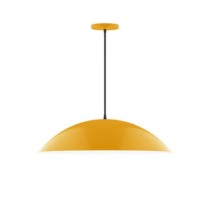 Montclair Light Works - PEB439-21-C01 - Two Light Pendant - Axis - Bright Yellow