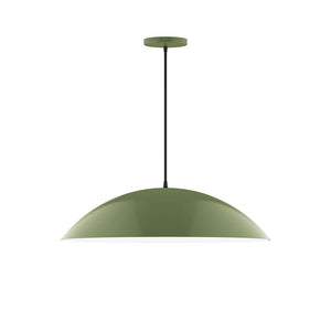 Montclair Light Works - PEB439-22-C01 - Two Light Pendant - Axis - Fern Green