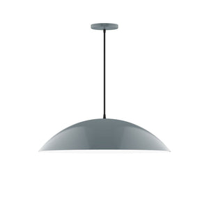 Montclair Light Works - PEB439-40-C01 - Two Light Pendant - Axis - Slate Gray