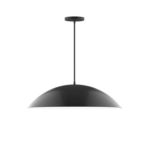 Montclair Light Works - PEB439-41-C01 - Two Light Pendant - Axis - Black