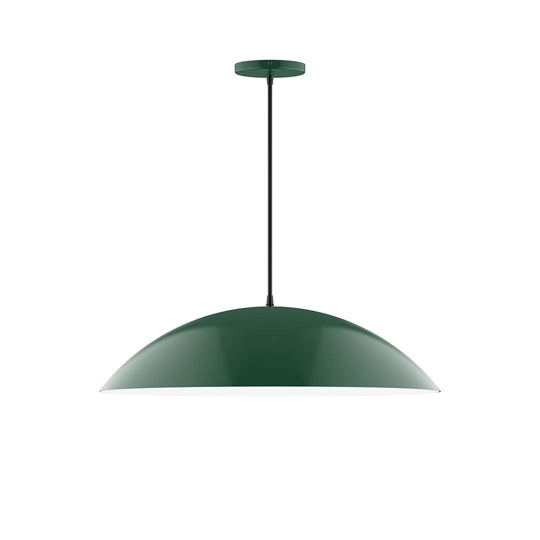 Montclair Light Works - PEB439-42-L14 - LED Pendant - Axis - Forest Green