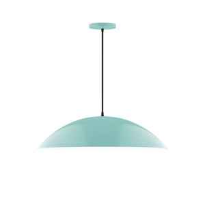 Montclair Light Works - PEB439-48-C01 - Two Light Pendant - Axis - Sea Green