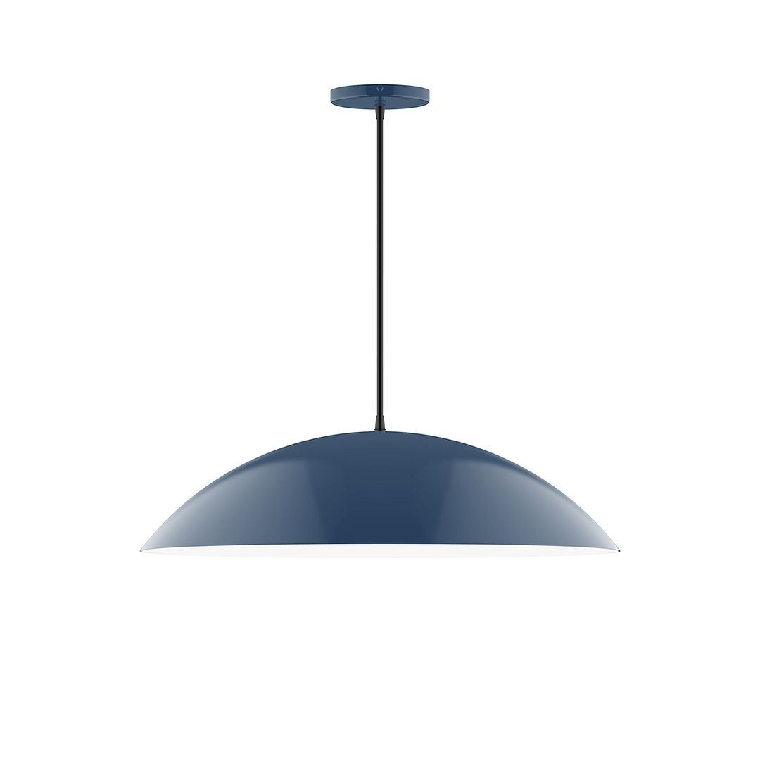 Montclair Light Works - PEB439-50-C01 - Two Light Pendant - Axis - Navy