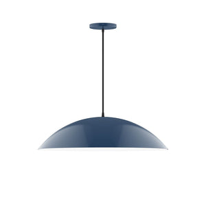 Montclair Light Works - PEB439-50-C01 - Two Light Pendant - Axis - Navy