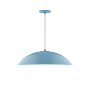 Montclair Light Works - PEB439-54-C01 - Two Light Pendant - Axis - Light Blue