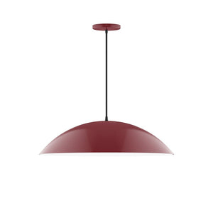 Montclair Light Works - PEB439-55-C01-L14 - LED Pendant - Axis - Barn Red