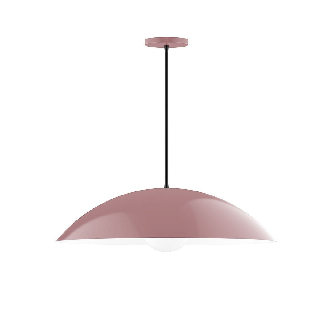 Montclair Light Works - PEB439-G15-20-C01 - One Light Pendant - Axis - Mauve