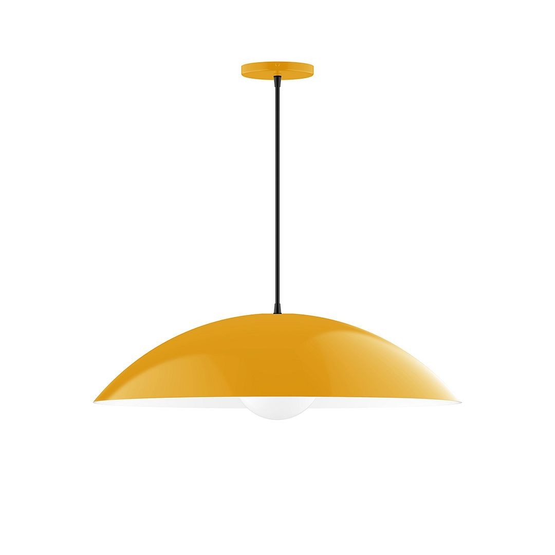 Montclair Light Works - PEB439-G15-21-C01 - One Light Pendant - Axis - Bright Yellow