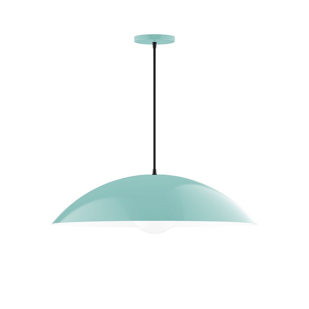 Montclair Light Works - PEB439-G15-48-C01 - One Light Pendant - Axis - Sea Green