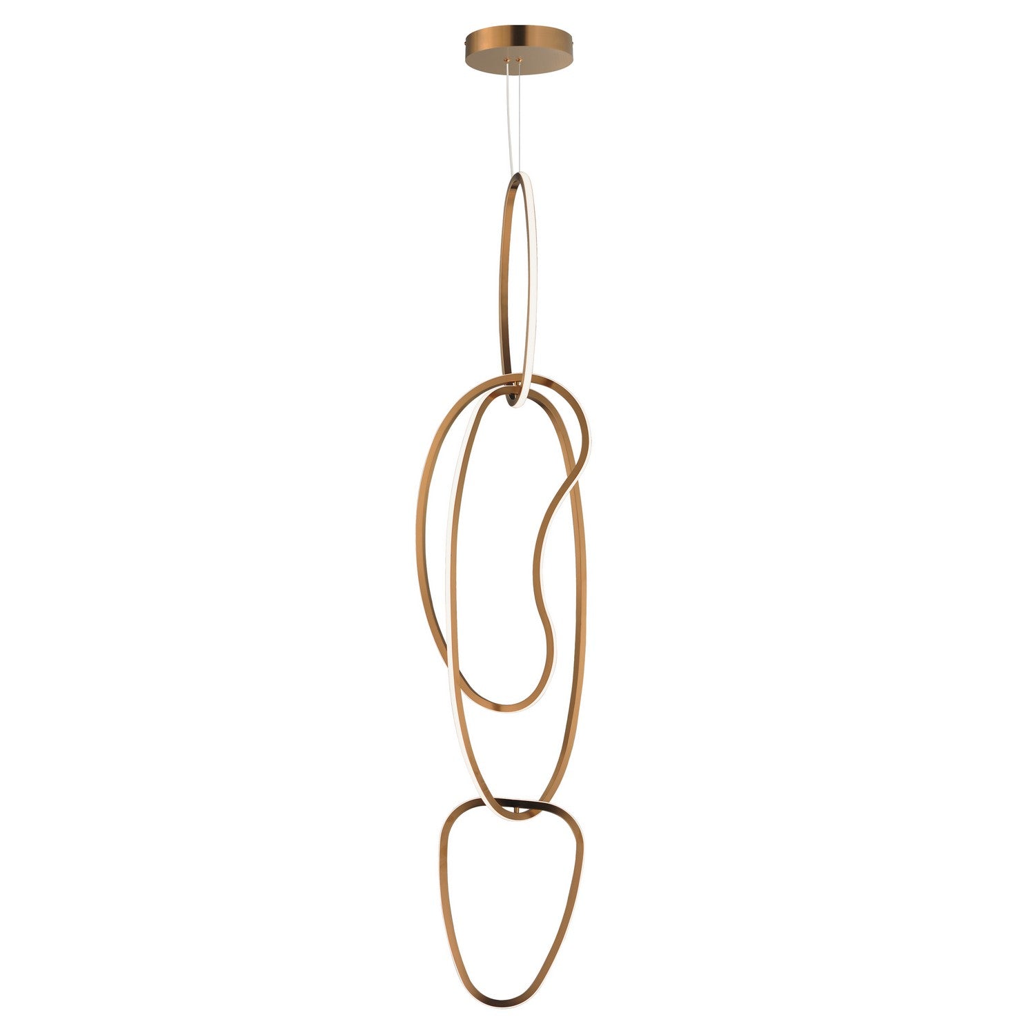 ET2 - E24617-BCN - LED Pendant - Unity - Brushed Champagne