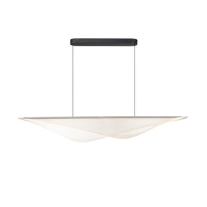 ET2 - E24716-144BK - LED Linear Pendant - Manta - Black