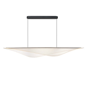 ET2 - E24718-144BK - LED Linear Pendant - Manta - Black