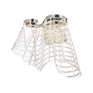 ET2 - E24811-82PC - LED Wall Sconce - Tartan - Polished Chrome