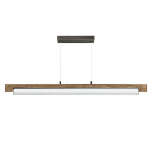 ET2 - E24932-DWCHL - LED Linear Pendant - Joist - Driftwood / Charcoal