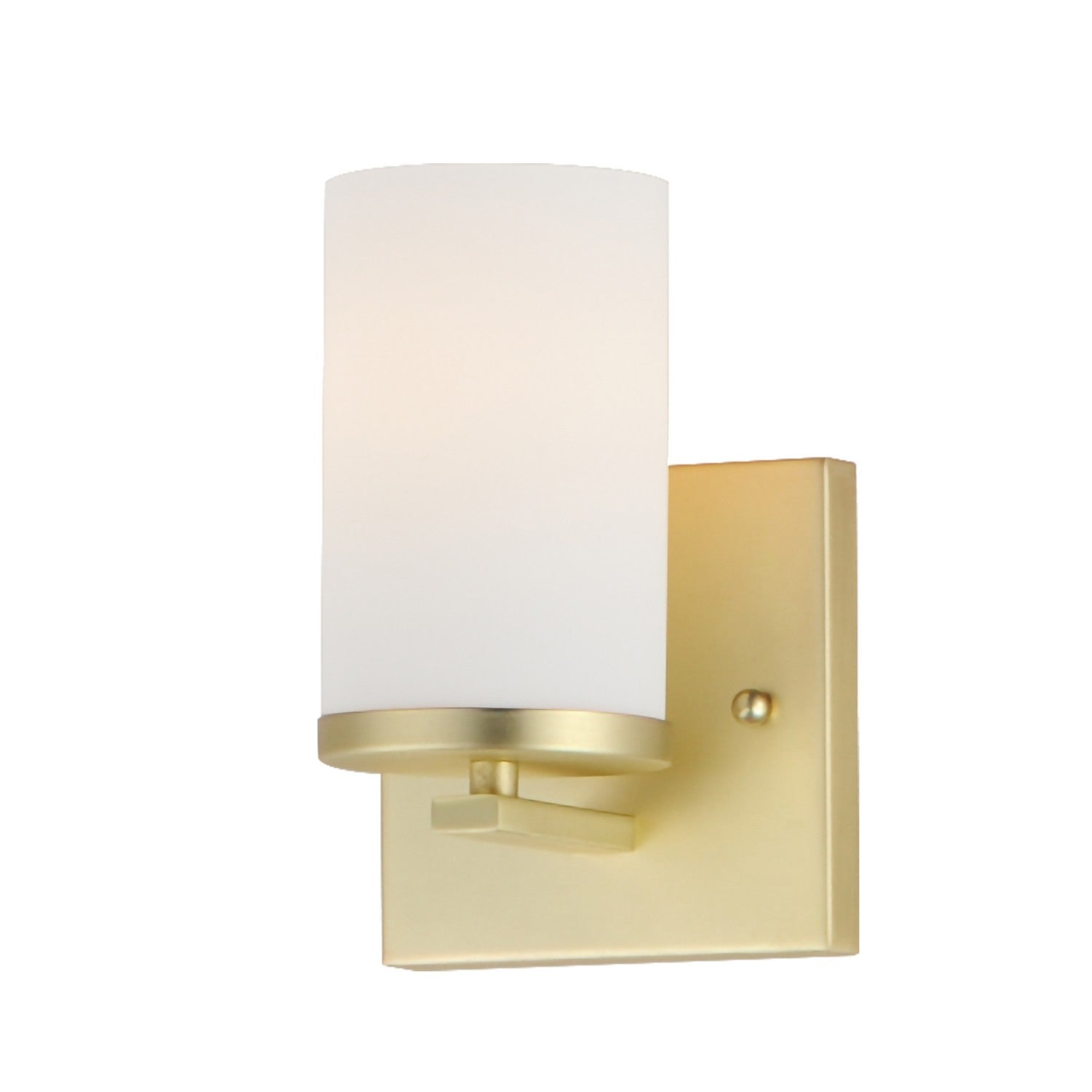 Maxim - 10281SWSBR - One Light Wall Sconce - Lateral - Satin Brass