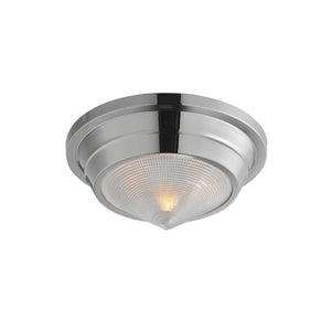 Maxim - 10390PRPN - One Light Flush Mount - Hargreaves - Polished Nickel