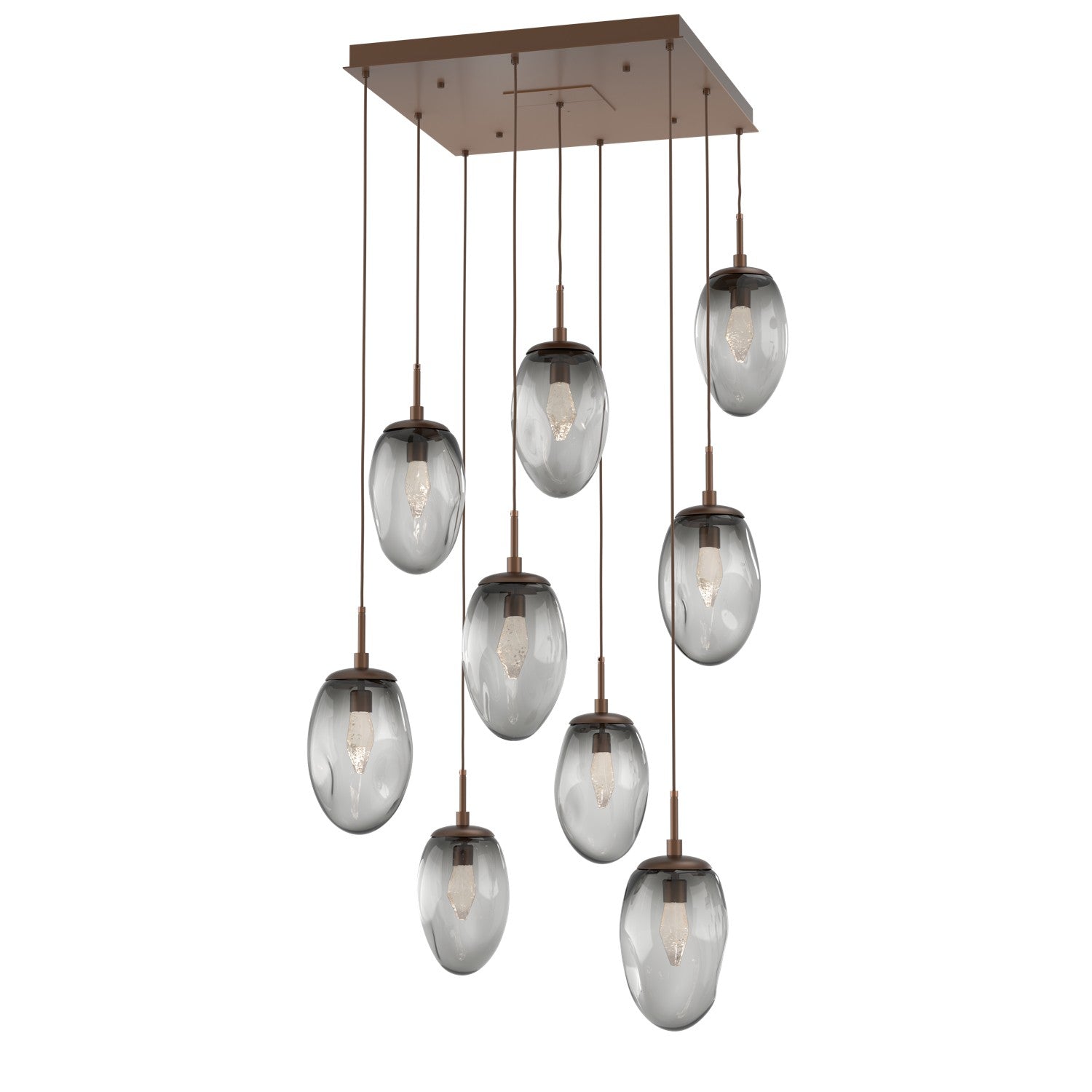 Hammerton Studio - CHB0067-09-BB-GS-C01-L1 - LED Pendant - Meteo - Burnished Bronze