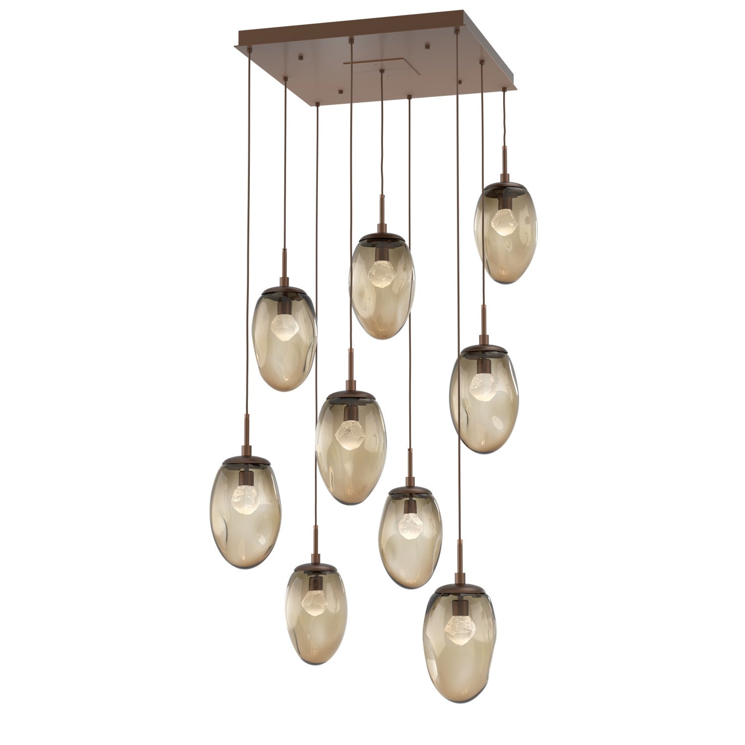 Hammerton Studio - CHB0067-09-BB-ZB-C01-L1 - LED Pendant - Meteo - Burnished Bronze