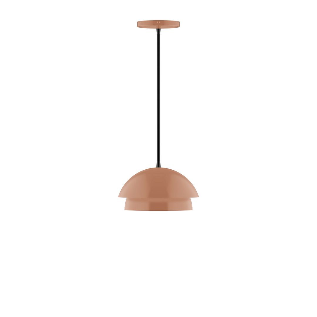 Montclair Light Works - PEBX445-19-C01 - One Light Pendant - Nest - Terracotta