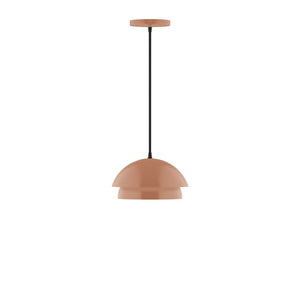 Montclair Light Works - PEBX445-19-C01 - One Light Pendant - Nest - Terracotta