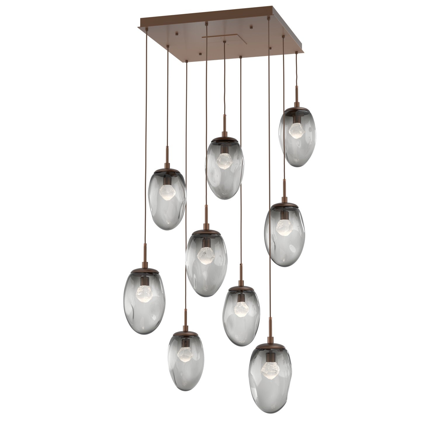 Hammerton Studio - CHB0067-09-BB-ZS-C01-L1 - LED Pendant - Meteo - Burnished Bronze