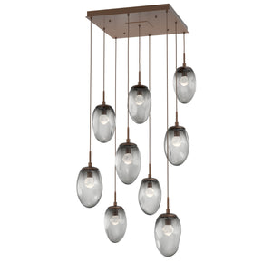 Hammerton Studio - CHB0067-09-BB-ZS-C01-L1 - LED Pendant - Meteo - Burnished Bronze