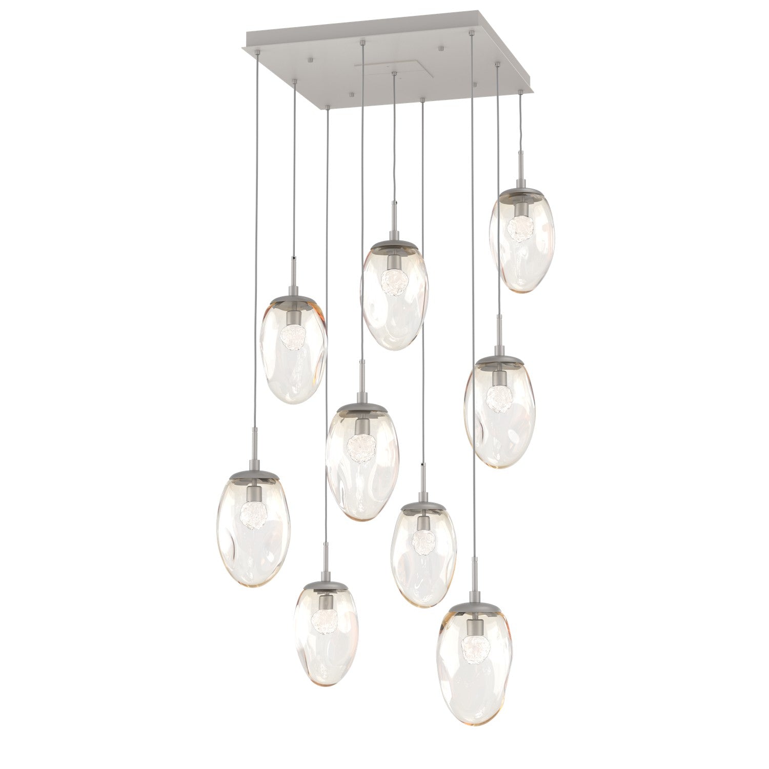 Hammerton Studio - CHB0067-09-BS-FA-C01-L1 - LED Pendant - Meteo - Beige Silver