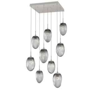 Hammerton Studio - CHB0067-09-BS-FS-C01-L3 - LED Pendant - Meteo - Beige Silver