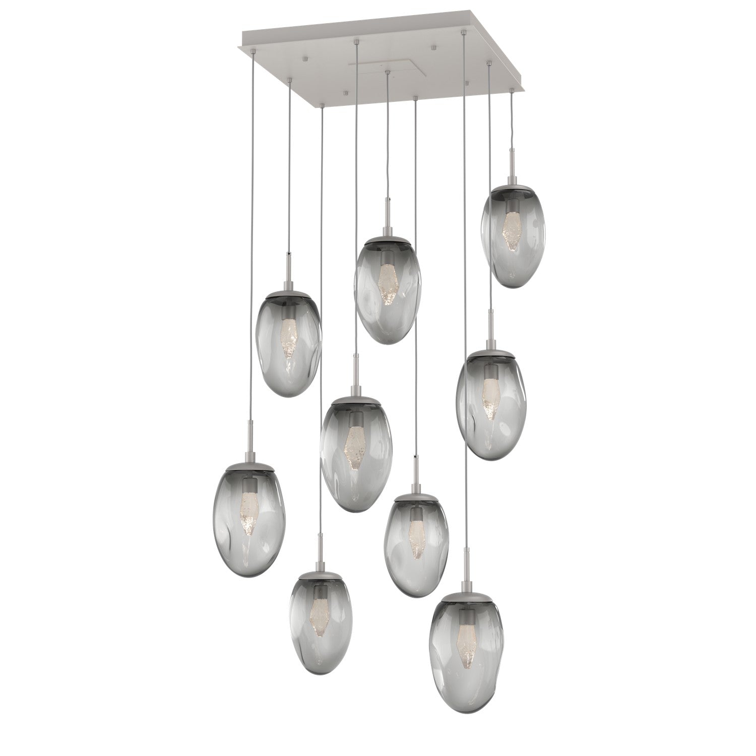 Hammerton Studio - CHB0067-09-BS-GS-C01-L1 - LED Pendant - Meteo - Beige Silver