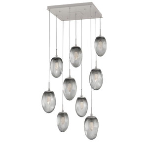 Hammerton Studio - CHB0067-09-BS-GS-C01-L3 - LED Pendant - Meteo - Beige Silver