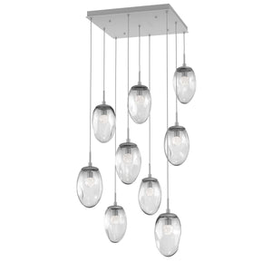 Hammerton Studio - CHB0067-09-CS-FC-C01-L1 - LED Pendant - Meteo - Classic Silver