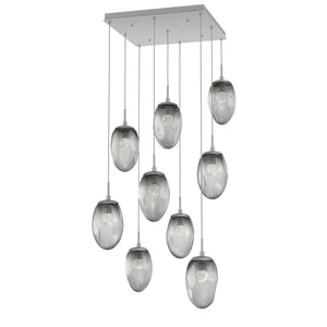 Hammerton Studio - CHB0067-09-CS-FS-C01-L3 - LED Pendant - Meteo - Classic Silver