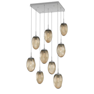 Hammerton Studio - CHB0067-09-CS-GB-C01-L1 - LED Pendant - Meteo - Classic Silver