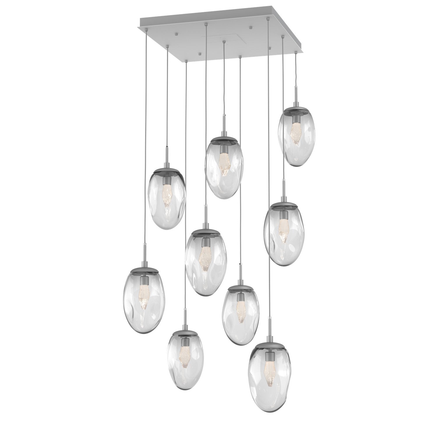 Hammerton Studio - CHB0067-09-CS-GC-C01-L1 - LED Pendant - Meteo - Classic Silver