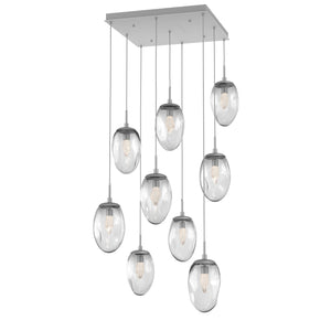 Hammerton Studio - CHB0067-09-CS-GC-C01-L3 - LED Pendant - Meteo - Classic Silver