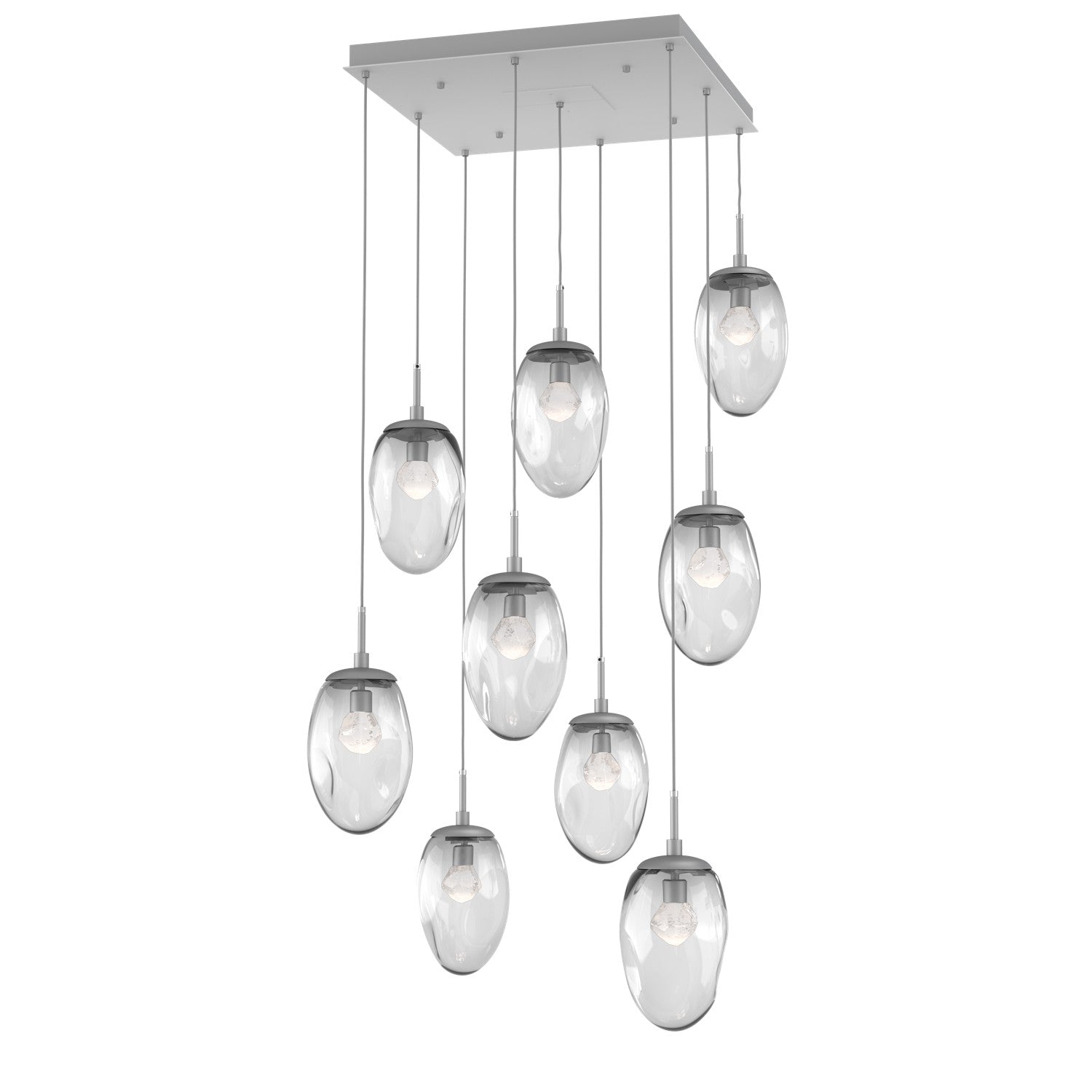 Hammerton Studio - CHB0067-09-CS-ZC-C01-L1 - LED Pendant - Meteo - Classic Silver