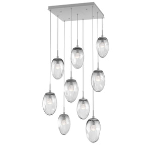 Hammerton Studio - CHB0067-09-CS-ZC-C01-L1 - LED Pendant - Meteo - Classic Silver