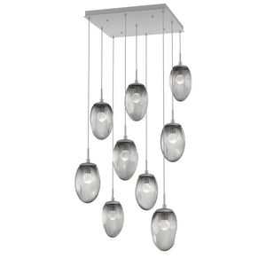 Hammerton Studio - CHB0067-09-CS-ZS-C01-L1 - LED Pendant - Meteo - Classic Silver
