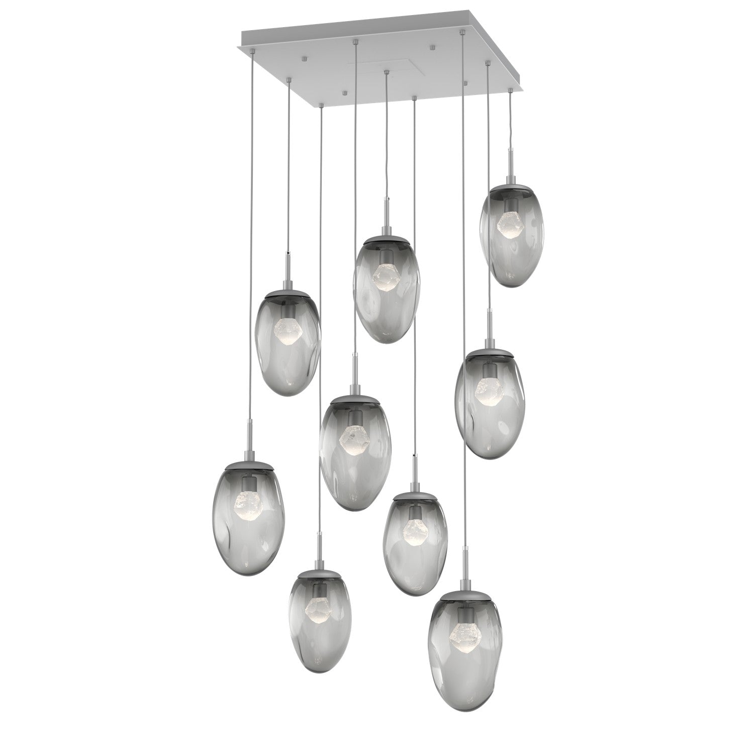 Hammerton Studio - CHB0067-09-CS-ZS-C01-L3 - LED Pendant - Meteo - Classic Silver