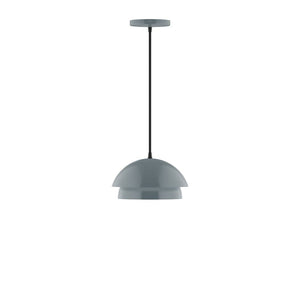 Montclair Light Works - PEBX445-40-C01 - One Light Pendant - Nest - Slate Gray