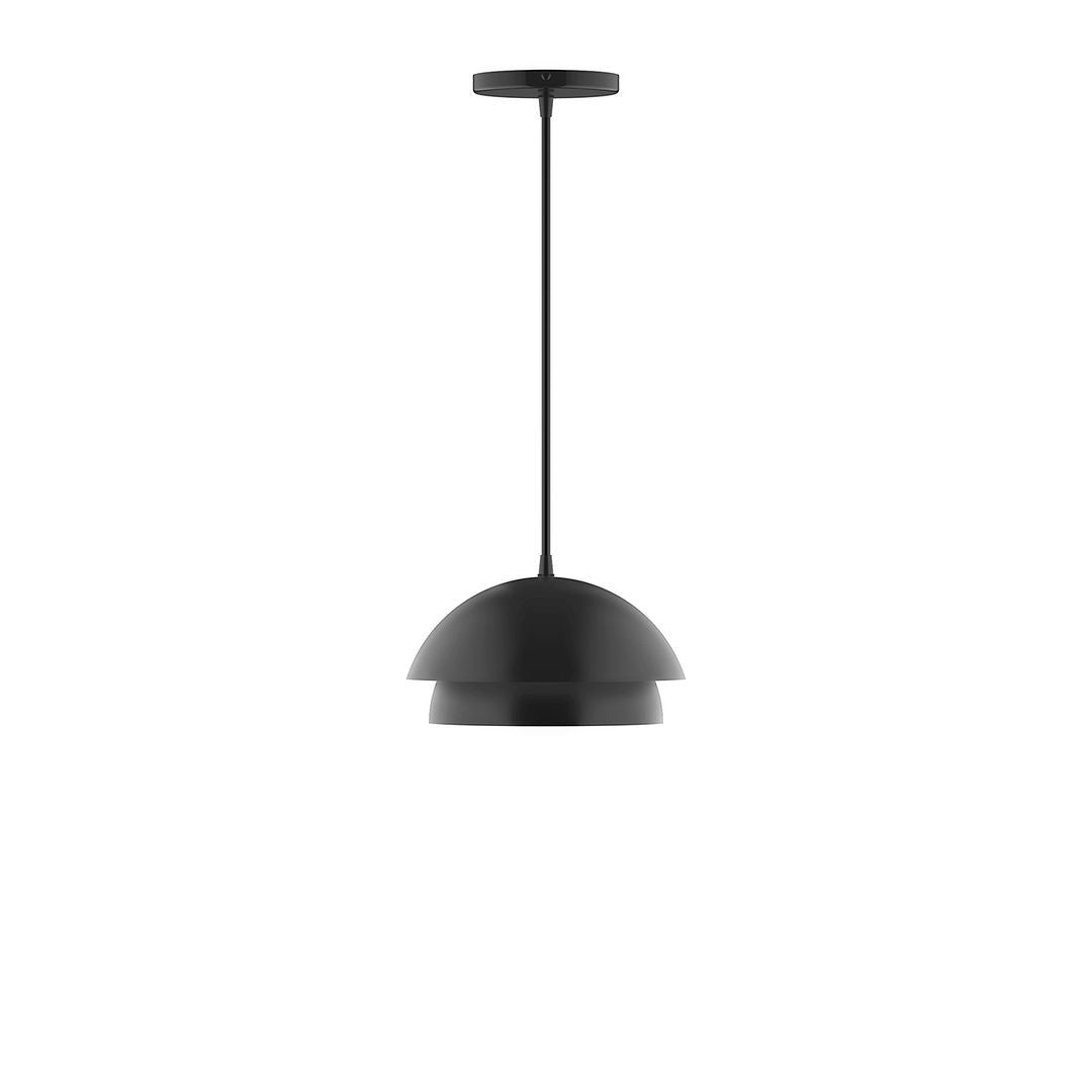 Montclair Light Works - PEBX445-41-C01 - One Light Pendant - Nest - Black