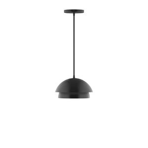 Montclair Light Works - PEBX445-41-C01 - One Light Pendant - Nest - Black