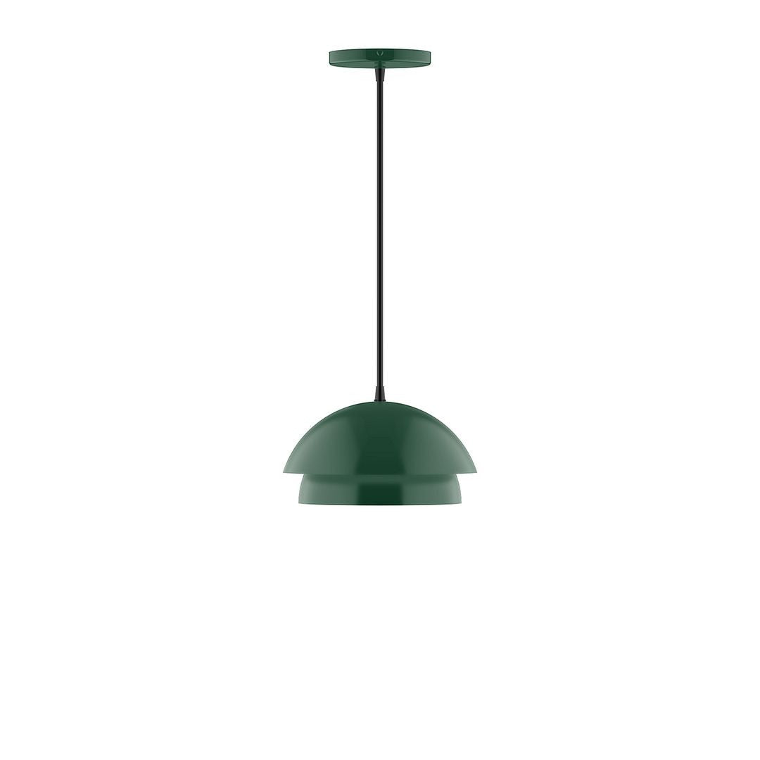 Montclair Light Works - PEBX445-42-C01 - One Light Pendant - Nest - Forest Green