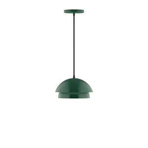 Montclair Light Works - PEBX445-42-C01 - One Light Pendant - Nest - Forest Green