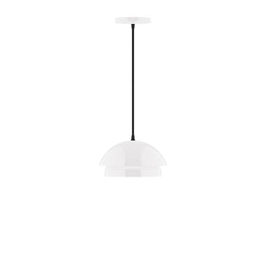 Montclair Light Works - PEBX445-44-C01 - One Light Pendant - Nest - White