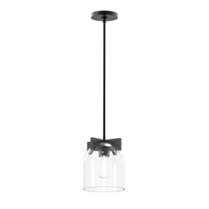 Maxim - 21230CLBK - One Light Pendant - Scoop - Black