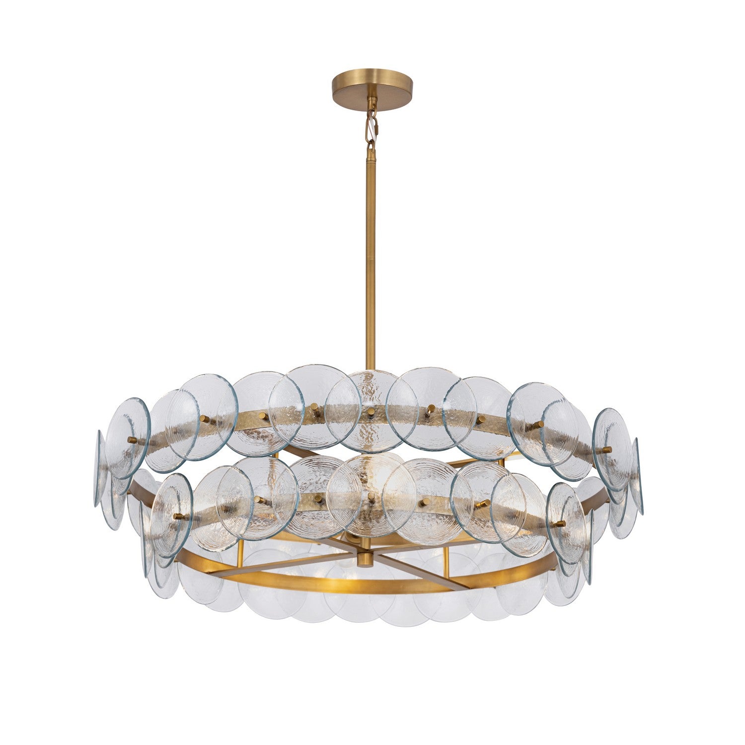 Maxim - 21823TCWBR - Four Light Chandelier - Loren - Weathered Brass