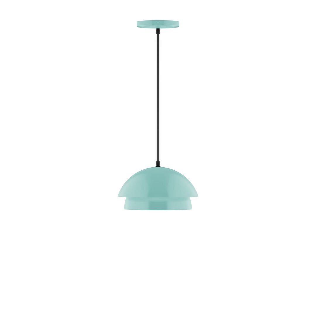 Montclair Light Works - PEBX445-48-C01 - One Light Pendant - Nest - Sea Green