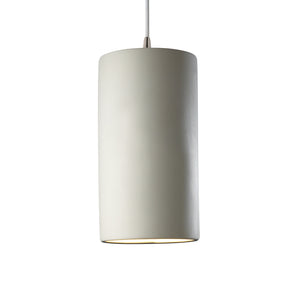 Justice Designs - CER-9625-BIS-CROM-WTCD - One Light Pendant - Radiance - Bisque